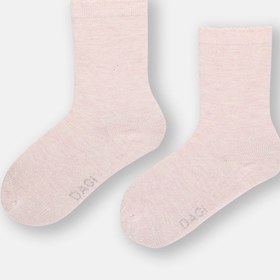 Resim Dagi Pembe Kız Çocuk Fırfır Lastikli Çorap 2'Li 
