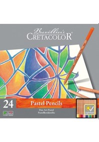 Resim Cretacolor Fine Art Pastel Boya Kalemi Seti Metal Kutu 24 Renk 