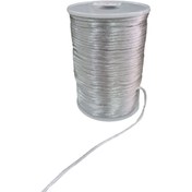 Resim Sıçan Kuyruğu ip Floş 0,5 mm Gümüş 5 Metre 