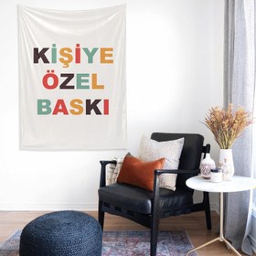 Resim Kişiye Özel Duvar Örtüsü - 90 cm x 90 cm 