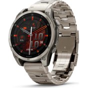 Resim Garmin Fenix 8 – 47MM Amoled Sapphire Titanyum Vented Titanyum Kayışlı 