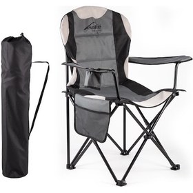 Resim Evolite Nature Katlanabilir Kamp Koltuğu - Gri Çok Renkli 