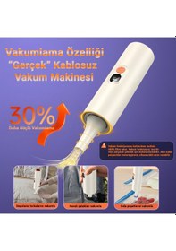 Resim Hilda Kablosuz Şarjlı El Süpürgesi Beyaz 