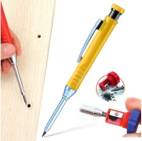 Resim Sunup SN-27134 Marangoz Derin Dip Konum Delik Işaretleme Kurşun Kalemi 