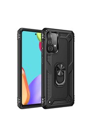 Resim artlab Art Galaxy A53 5G Kılıf Sofya Yüzüklü Silikon Kapak - Siyah Lab 