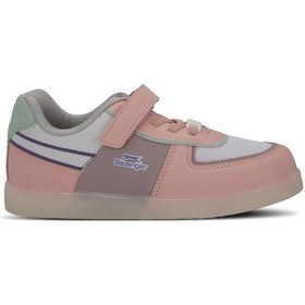 Resim Slazenger PERLE Çocuk Cırt Cırtlı Beyaz - Pembe Sneaker 