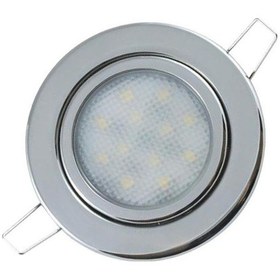 Resim Labarka Gömme Spot Lamba 9 LED'li 12V 6,5cm Gün Işığı 