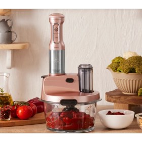 Resim Karaca 6 Bıçaklı Cam Mutfak Robotu Uzun Blender Ayaklı 2500W Turbolu Güçlü Motor, Çırpma, Dilimleme, Doğrama, Blender, Karıştırma, Onerous Mutfak Tartısı Hediye 