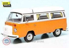 Resim 1:43 Schuco 1962 Volkswagen T2b Campingbus Luxusbus 