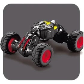 Resim Çek Bırak Akrobatik Araba Çift Yönlü Çek Bırak Taklacı Araba Oyuncak Araba Siyah Siyah 