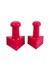 Resim Mühür Kauçuk Alaşım Kırmızı Kaşe Üçgen 25x25mm 