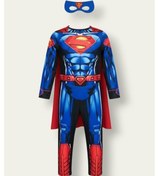 Resim Superman Kassız Çocuk Kostümü Yeni - Çok Renkli Çok Renkli 