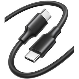 Resim Bix BX-UC02C 60 W Type-C To Type-C 1 M Siyah Hızlı Şarj ve Data Kablosu 