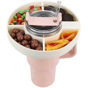Resim 40 Oz Stanley Kupası İçin Saplı Çok Amaçlı Silikon Atıştırmalık Kasesi, Araç Tutucuları, Sinemalar, Ev Ve Dış Mekan Ortamlarıyla Uyumlu - Kaiyi 