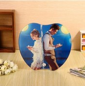 Resim Bk Gift Sublimasyon Cam Kalp Çerçeve 17x19 Cm 