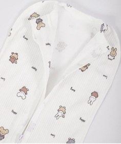 Resim Allbaby Fermuarlı Bez 421570301 Sütlü 