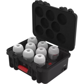 Resim Aputure Accent B7C RGBWW LED 8 Ampül Kit ve Şarjlı Hardcase Çanta 