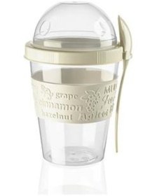 Resim pazariz Take'n Go Kapaklı Meyveli Yoğurt Kabı 