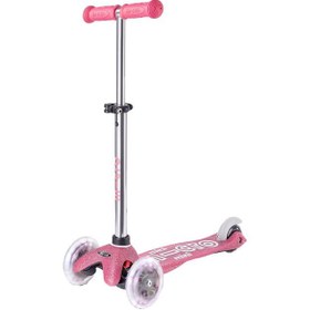Resim Micro Mini Micro Deluxe Fairy Glitter Led Pink Unisex Çocuk Pembe Scooter 