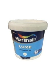Resim Marshall Luxe Aqua Su Bazlı Yağlı Boya Beyaz 2.5 Lt. 
