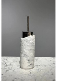 Resim Betonmall Marble Serisi Beton Tuvalet Fırçalığı 