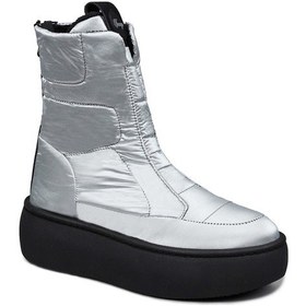 Resim Jump 60110 Suya Dayanıklı Kaydırmaz Taban Gümüş Rengi Kadın Kar Botu Gümüş 