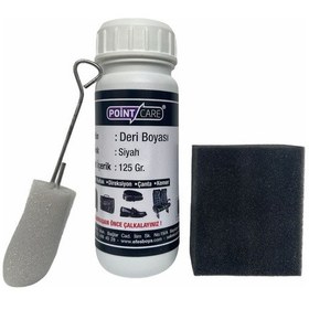 Resim Point Care Ekstra Siyah Spor Ayakkabı - Mont - Direksiyon - Döşeme - Çanta - Kemer - Deri Boyası 125 ML 