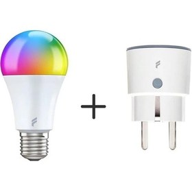 Resim Akıllı Priz Ve Akıllı Ampul Seti 