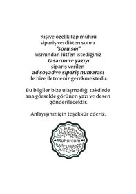 Resim Kişiye Özel Öğretmen Kaşesi Mührü Kitap Mührü Ve Istampa Set R5814-09 