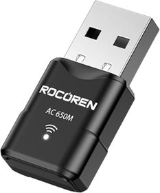 Resim salesalbutik 650 Mbps 2.4 & 5GHz Dual Band USB WiFi Adaptör 