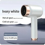 Resim Güçlü Kablosuz Şarj Taşınabilir Usb Şarj Edilebilir Saç Kurutma 1 Adet 