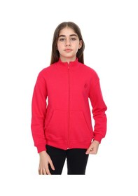 Resim Toontoy Kız Çocuk Nakışlı Hırka Koyu Fuşya 