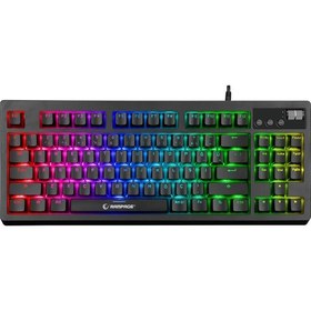 Resim Rampage KB-R320 ARDOR Full RGB E-Spor Blue Switch Gaming Q Klavye 