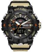 Resim SMAEL 8040 Dijital Analog Spor Askeri Erkek Kol Saati 