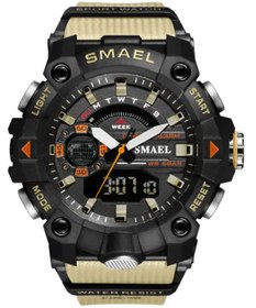 Resim SMAEL 8040 Dijital Analog Spor Askeri Erkek Kol Saati 