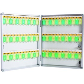 Resim Panda 27,5x32 Cm 32 Li Lüks Ithal Alüminyum Anahtar Dolapları 