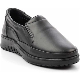 Resim Siyah Hakiki Deri Kadın Casual Ayakkabı K01331750103 Siyah 