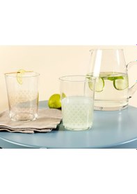 Resim Madame Coco Pierretta-Golden Rain 4'Lü Meşrubat Bardağı Seti 510 ML 