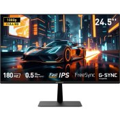 Resim Gamebooster GB-25F180FF 24.5" 180Hz Fast IPS 0.5ms Fhd 1*hdmı+1*dp Rgb Flat Gaming Monitör 