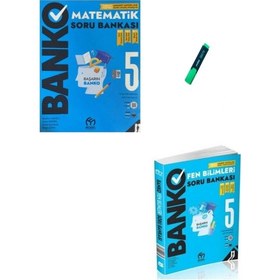 Resim 5. Sınıf Banko Serisi Matematik Ve Fen Bilimleri Soru Bankası 