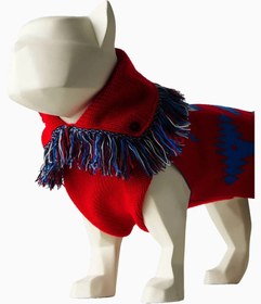 Resim x Poldo Dog Couture Icon İtalyan Tasarımı Yün Köpek Kazağı - Çok Renkli / L 