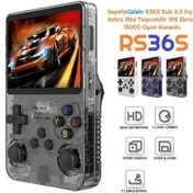 Resim Sepetegelsin R36s Sub 3,5 İnç Hd Retro Mini Taşınabilir Ips Ekran 15000 Oyun Konsolu Televizyon 