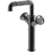 Resim Newarc Victory Çanak Tipi Lavabo Bataryası Siyah 105001 Newarc