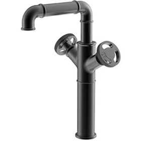 Resim Newarc Victory Çanak Tipi Lavabo Bataryası Siyah 105001 