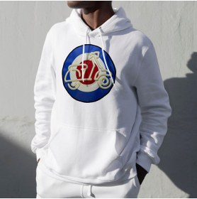 Resim SUNA GİYİM 3d kabartma vespa büyük boy ceket yelek için arma 