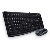 Resim Logitech Mk120 Usb Kablolu Klavye Mouse Set (920-002560) Logitech