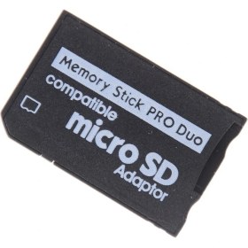 Resim Qincao Stick Adaptörü Psp Micro Sd 1 MB-128 GB Memory Stick Pro Duo Desteği Hafıza Kartı Adaptörü Micro Sd Belleğe (Yurt Dışından) 
