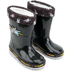 Resim Monalisa Home 31 Numara Lüks Renkli Yağmurluk Çocuk Çizme 