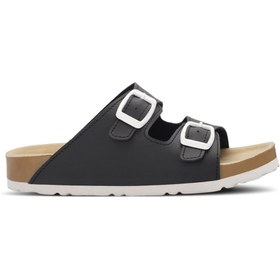Resim Slazenger KREKA Unisex Çocuk Terlik Siyah 