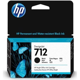 Resim Hp 712 3Ed70A Siyah Kartuş 